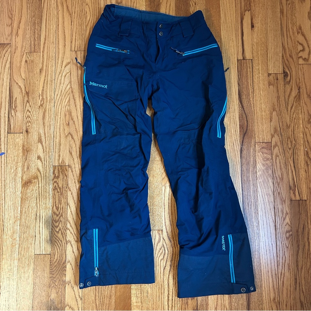 Marmot Blue Ski Pants